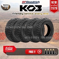ส่งฟรี BF GOODRICH รุ่น ALL TERRAIN T/A KO3 ยางใหม่ปี 2024-2026 ยางขอบ16-18 (ราคาต่อ 4 เส้น) ***แถมฟ