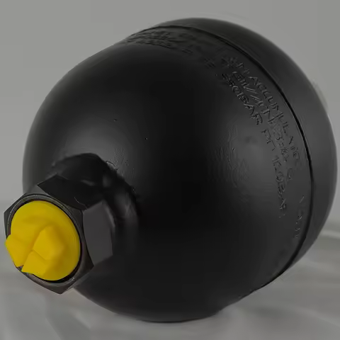 HYDAC 0.075L 0.25L 0.32L Weld Type 210bar Non-exchangeable NBR FKM Hydraulic Diaphragm Accumulator S