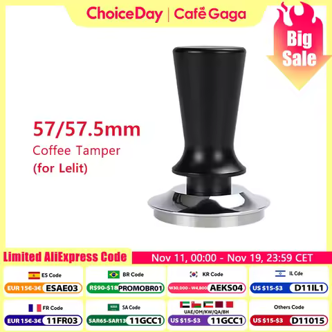 57mm 57.5mm Coffee Tamper Constant Pressure Springs Calibrated Tamping For Lelit Anna Anita Tools Fl