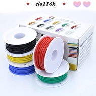 ELOK Heat Resistant  5m X5 Rolls 24/22/20/18AWG Stranded Cable