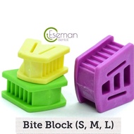 UNGU HIJAU Bite Block Small Medium Large Yellow Green Purple Bite Block