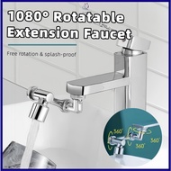 【hot】1080° Rotatable Extension Faucet Sprayer Head Universal Bathroom Tap Aerator 2 Spray Modes* eas
