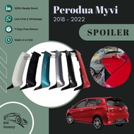 Perodua Myvi Spoiler ABS Gear Up Rear Spoiler G3 2018 2019 2020 2021 2022
