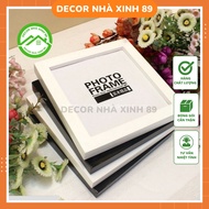 Desktop photo frame 20x20 Shiny mica frame - Nha Xinh Decor
