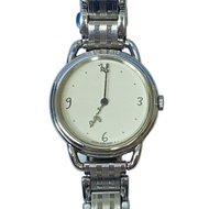Agnes b. others quartz wrist watch analogues stainless IVO SLV Direct from Japan Secondhand