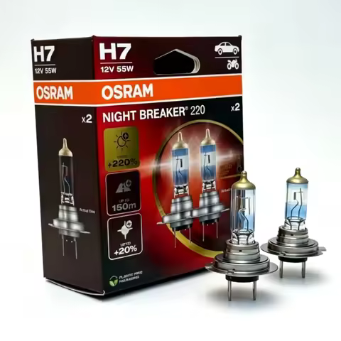 OSRAM NIGHT BREAKER HEADLIGTH BULBS ORIGINAL 64210NB220 H7 12V 55W HALOGEN LAMP FOR CAR
