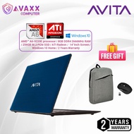 2022 Avita Pura 14 A6 14'' FHD Laptop ( AMD A6-9220, 8GB, 256GB SSD, ATI, W10 )