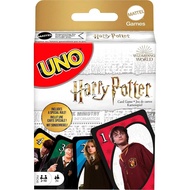 Mattel Games UNO Harry Potter Card Game for Kids, Adults & Parties, Collectible Deck Based on Popula