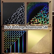 For Flashforge Adventurer 5m Bed Sticker Ad5m Plate 235x235 PEI Spring Steel Sheet For Flashforge Bu