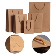 {SUNYLF} Kraft Paper Bag Gift Bag With Handle Small Paper Bag Party Gift Shopping Bag