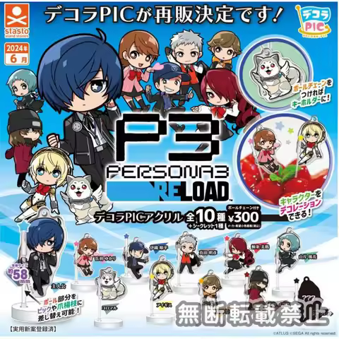 PERSONA3 Game P3 Yuuki Mako Yukari Takeba Akihiko Sanada Junpei Iori Mitsuru Kirijo Aegis Aigis Acry