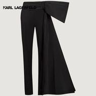 KARL LAGERFELD - KL STUDIO BOW DETAIL PANTS A4W10131