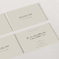 [ 1 SIDED PRINT ] A6 / A7 Customized business card printing THANK YOU CARD KAD WISH CARD 定制精美感谢卡 卡片 