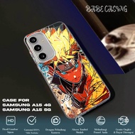 CASE SAMSUNG A15 4G / 5G CASING HANDPHONE SAMSUNG A15 4G FEATHER LASER PREMIUM MATTE - NARUTO MOTIF 