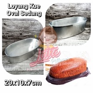 (LOYANG OVAL) Loyang Kue Oval - loyang brownies panggang oval