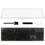 Geekria Keyboard Dust Cover Clear Acrylic Keypads Cover Compatible with Logitech G915 / Logitech G91