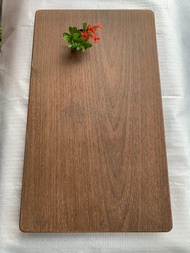 台灣製作中型南美紫檀木原木砧板天然無塗裝