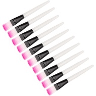 10 Pcs Woman Makeup Tool Plastic Handle Facial Mud Applicator Brush (id: 2a9 10d 9a3 1e1 857