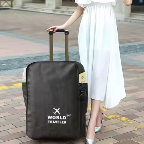 20-30 Inch Travel Luggage Cover Dustproof Waterproof Luggage Protector Cover Wear Resistant Suitcase