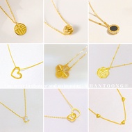 Ladies Necklace 24K Gold-Plated Stainless Steel Necklace Ladies Gold Necklace 916
