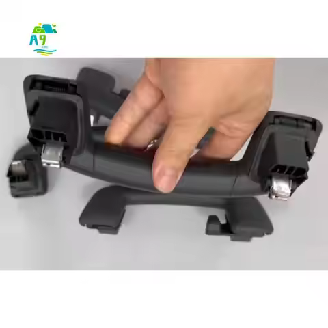 A09E-Interior Black Roof Grab Handle For Golf 7 7.5 GTI Sportsvan MK7 Tiguan 2 AD R Line Touran 5T