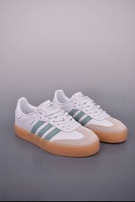 Adidas Samba 奶油色厚底男裝運動鞋 頂級質感Premium做工 香港專供