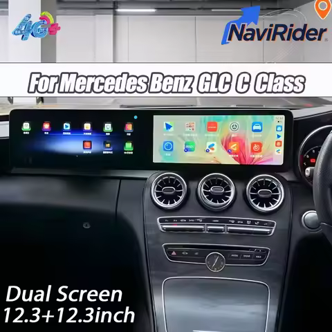 RHD Android Multimedia Video Player For Mercedes Benz C Class W205 GLC X253 C180 C200 C220 C300 C350