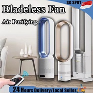 Bladeless fan Pure cool air purification floor fan Adjustable smart desk fan