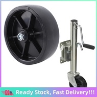 ERYUE Boat Trailer Jack Wheel Replacement for  1200lbs Capacity Nylon Plastic Caster ABS Axle Traile