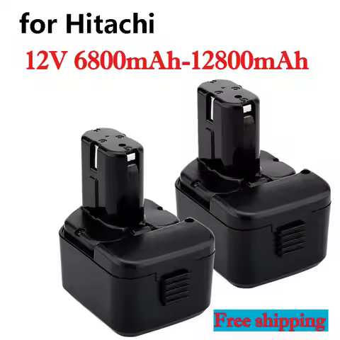 Hatachi battery 12V 12.8Ah rechargeable Battery for Hitachi EB1214S 12V EB1220BL EB1212S WR12DMR CD4