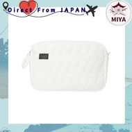 [DELFONICS] Cloche Inner Carrying M Pouch Makeup Pouch (White) [Direct From Japan]