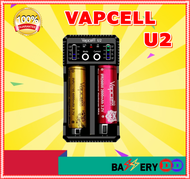 (เเท้100%) Vapcell U2 เครื่องชาร์จ รางชาร์จ 3.7v 2 ช่อง รองรับถ่าน AA AAA 10340 10350 10500 13450 14