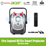 AOPEN Fire Legend QF23s Portable Smart Projector (1080p/250 Lumens)