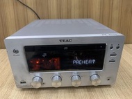 CD唔得其餘正常 日本品牌Teac tc800n mkii  小型膽擴音機有收音 藍牙接收紅白rca 3.5mm usb 輸入播放