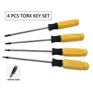 4Pcs Torx key Screwdriver allen key