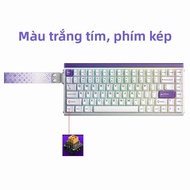 AULA HERO84 HE Bàn Phím Cơ Có Dây RGB Nhịp Điệu Âm Nhạc Tốc Độ Hồi Đáp 8K Bàn Phím Chơi Game Tiện Dụ