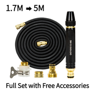 25FT/50FT/75FT/100FT High Pressure Car Washing Hose Expandable Magic Hose Garden Watering Telescopic