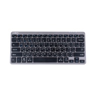 คีย์บอร์ดไร้สาย เชื่อมต่อด้วย bluetooth  iwachi Wireless Keyboard รุ่นKF260L สำหรับแท็บเล็ต รองรับหล