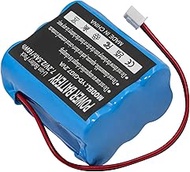 Tnvodejo Alarm Battery for 2GIG for Linear Corp 2500mAh Ni-MH 7.2V Go Control Panels BATT1 6MR2000AA