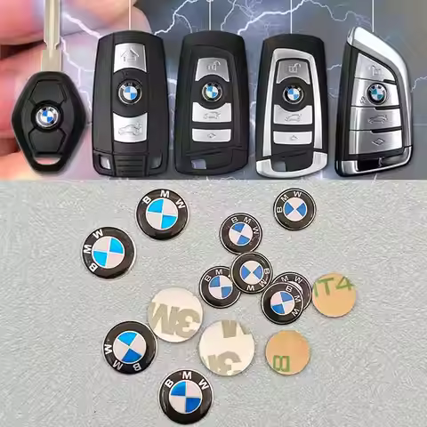 11mm 14mm Car Key Emblem Sticker Remote Fob Key Logo For BMW E39 E46 E90 F10 F30 G20 G30 E60 E70 X1 