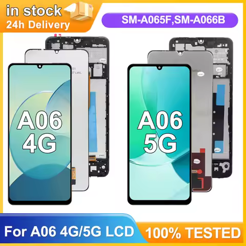 6.7''For Samsung A06 4G A065 A065F LCD Display Touch Screen Digitizer Assembly For Samsung A06 5G LC