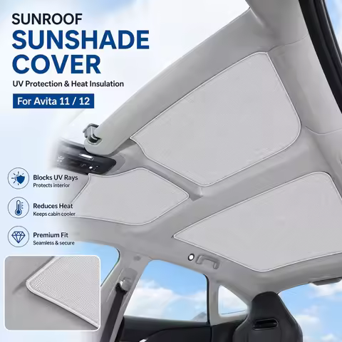 Sunroof Sunshade Cover UV Protection Heat Insulation For Avita 11 12 Car Interior Accessory
