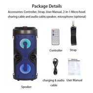 (TJD.shop) Kingster Portable / Bluetooth / Wireless Speaker KST-4209 with mic.