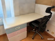 IKEA SMÅSTAD 高架床 白色