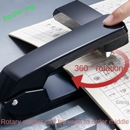 [COD] 360-degree Rotating Stapler, Multi-functional Long Stapler Labor-saving Stapler, Rotatable Sta