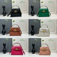 Fashion new Valentino | Calfskin leisure bag ladies shoulder bag Messenger bag leisure bag