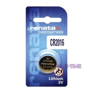100% RENATA ORIGINAL BATTERY CR2016 (SWISS MADE) LITHIUM CR2016 3V COIN CELL BATTERY