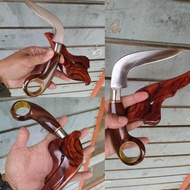Pisau Kerambit Minang Baja Per Kayu Sonokeling