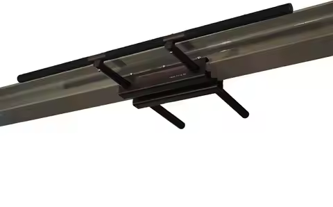 600 LBS Weight Limit - I-Beam Pull Up Bar - Straight Long Bar Grip Tape