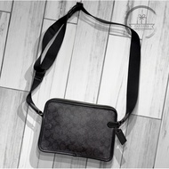 Coach Charter Crossbody Bag 24 in Signature (100% Authentic)